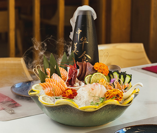 sushi nigiri de atún