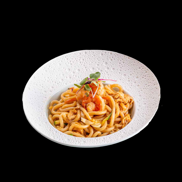 YAKIUDON CON LANGOSTINO
