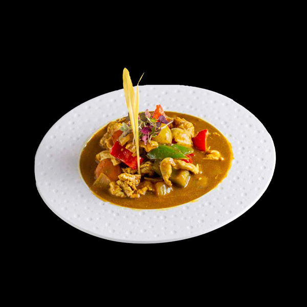 POLLO CON CURRY