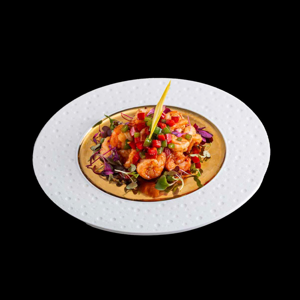 LANGOSTINOS CON SAL Y PIMIENTA